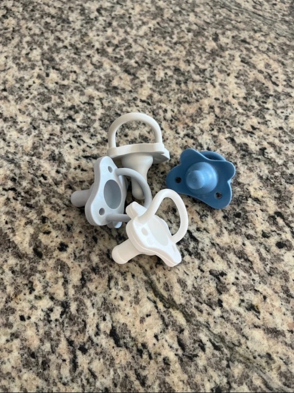 Dr Brown’s Happy Paci Set - Light Blue and White
